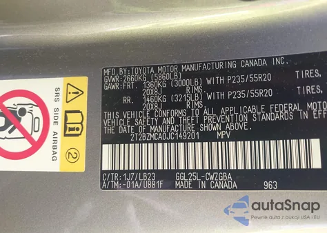 2018 Lexus Rx 350 from USA, damaged, VIN 2T2BZMCA0JC149201